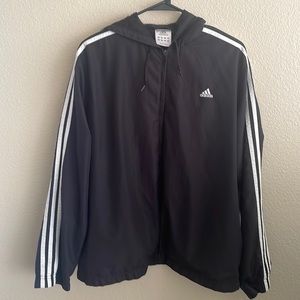 Adidas zip up track jacket